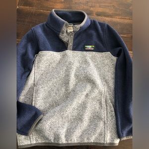 LLBEAN sweater fleece